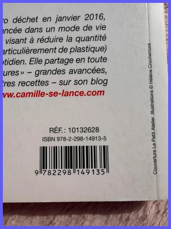 Boek "Le Zéro déchet" - Camille Ratia <3 – photo 4